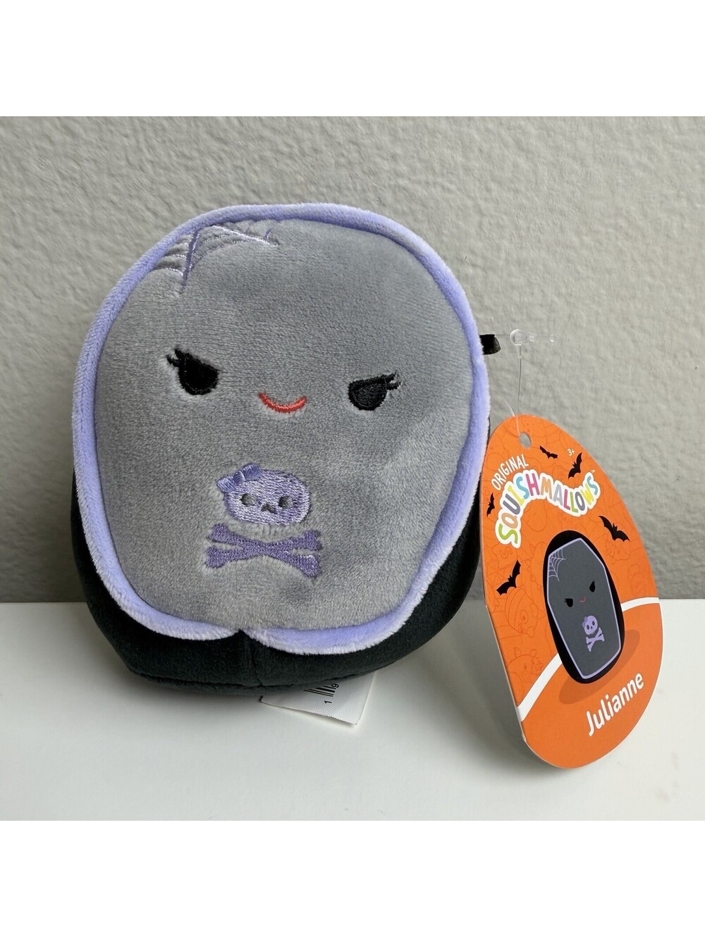 Squishmallow 5" Julianne the Coffin, 2024 Halloween Plush, Brand New/NWT!